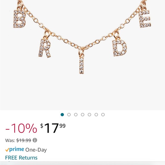 BRIDE CHOKER NECKLACE - Picture 2 of 4